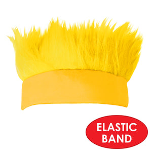 Bulk Hairy Headband, yellow (Case of 12) by Beistle