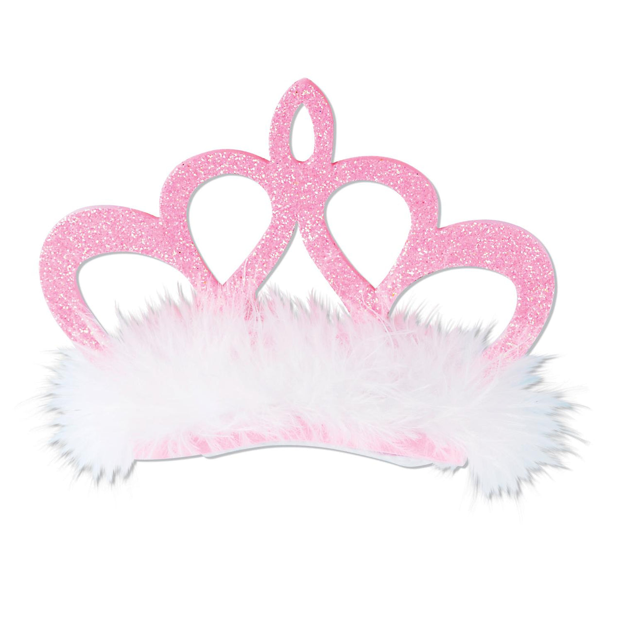 Beistle Pink Crown Hair Clip
