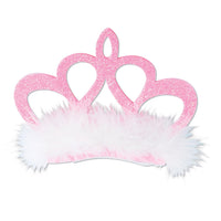 Beistle Pink Crown Hair Clip