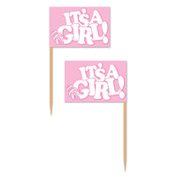 Beistle It's A Girl! Picks (50/Pkg)