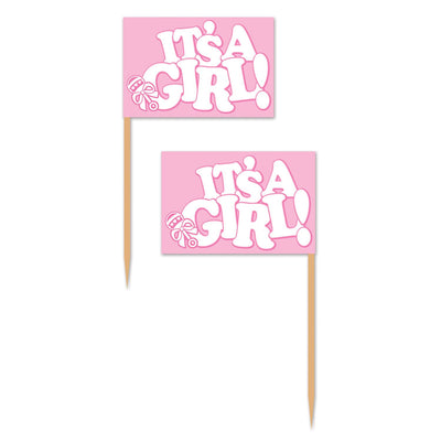 Beistle It's A Girl! Picks (50/Pkg)