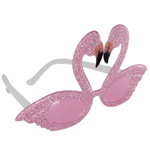 Bulk Luau Party Glittered Flamingo Fanci-Frames (Case of 6) by Beistle