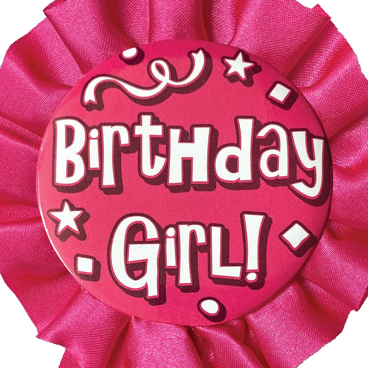 Party Riben Birthday Party Girl! Award Ribbon | Beistle โ Bulk Party Supplies
