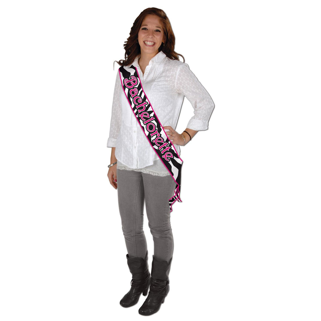 Beistle Bachelorette Satin Sash With Design