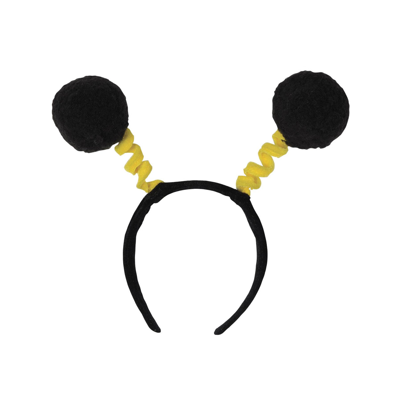 Beistle Soft-Touch Pom-Pom Boppers - black & yellow