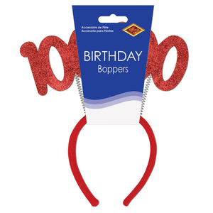 Birthday Party - ''100'' Glittered Boppers