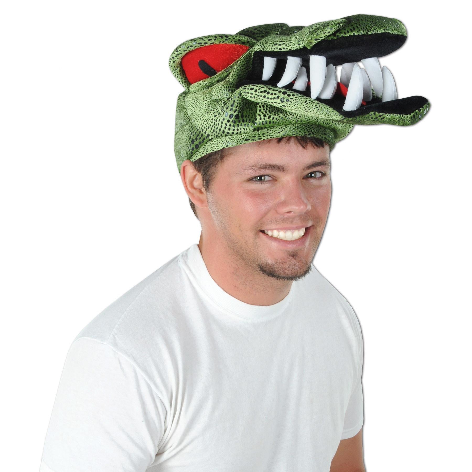 Beistle Plush Crocodile Hat