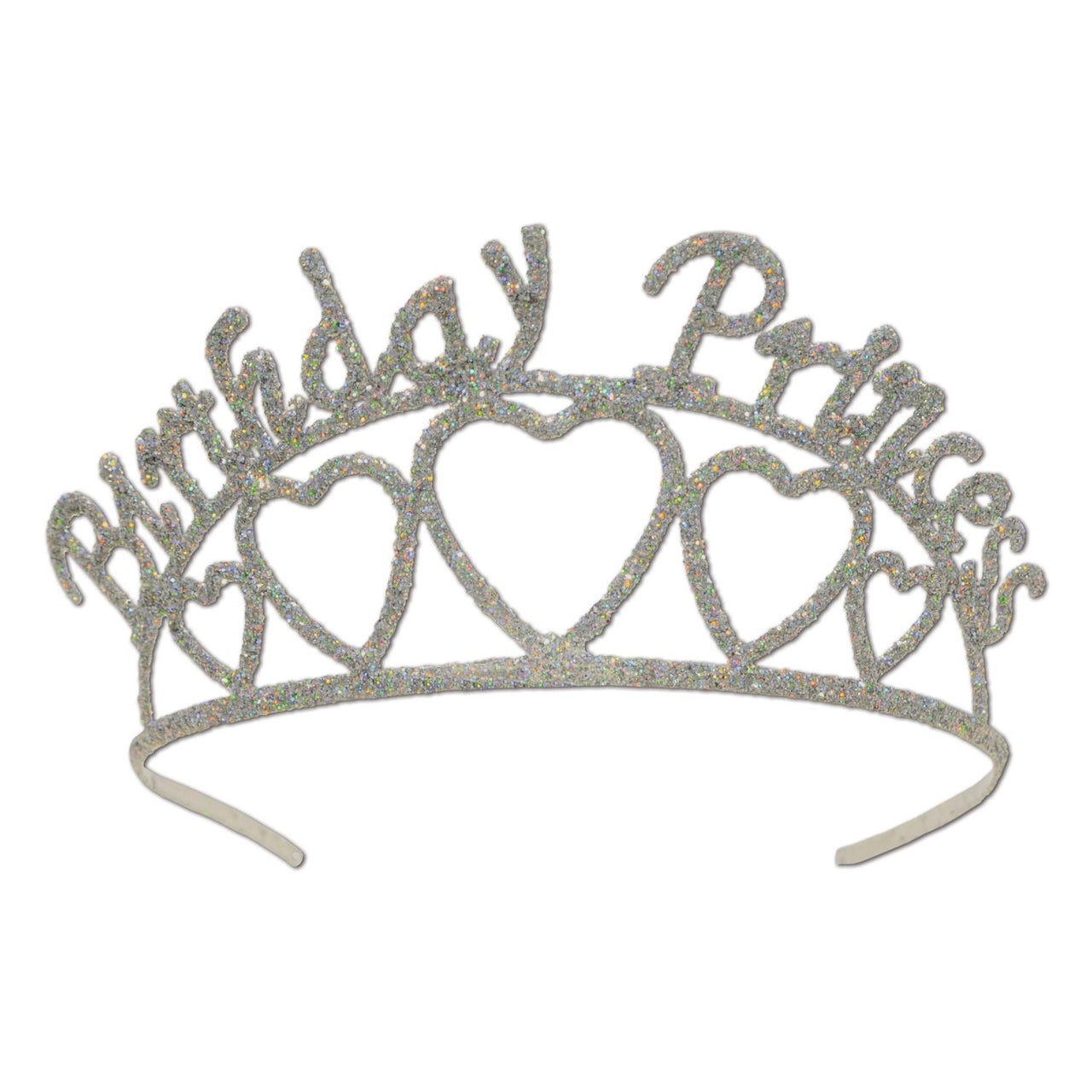 Beistle Glittered Metal Birthday Princess Tiara