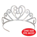Glittered Metal 80 Tiara