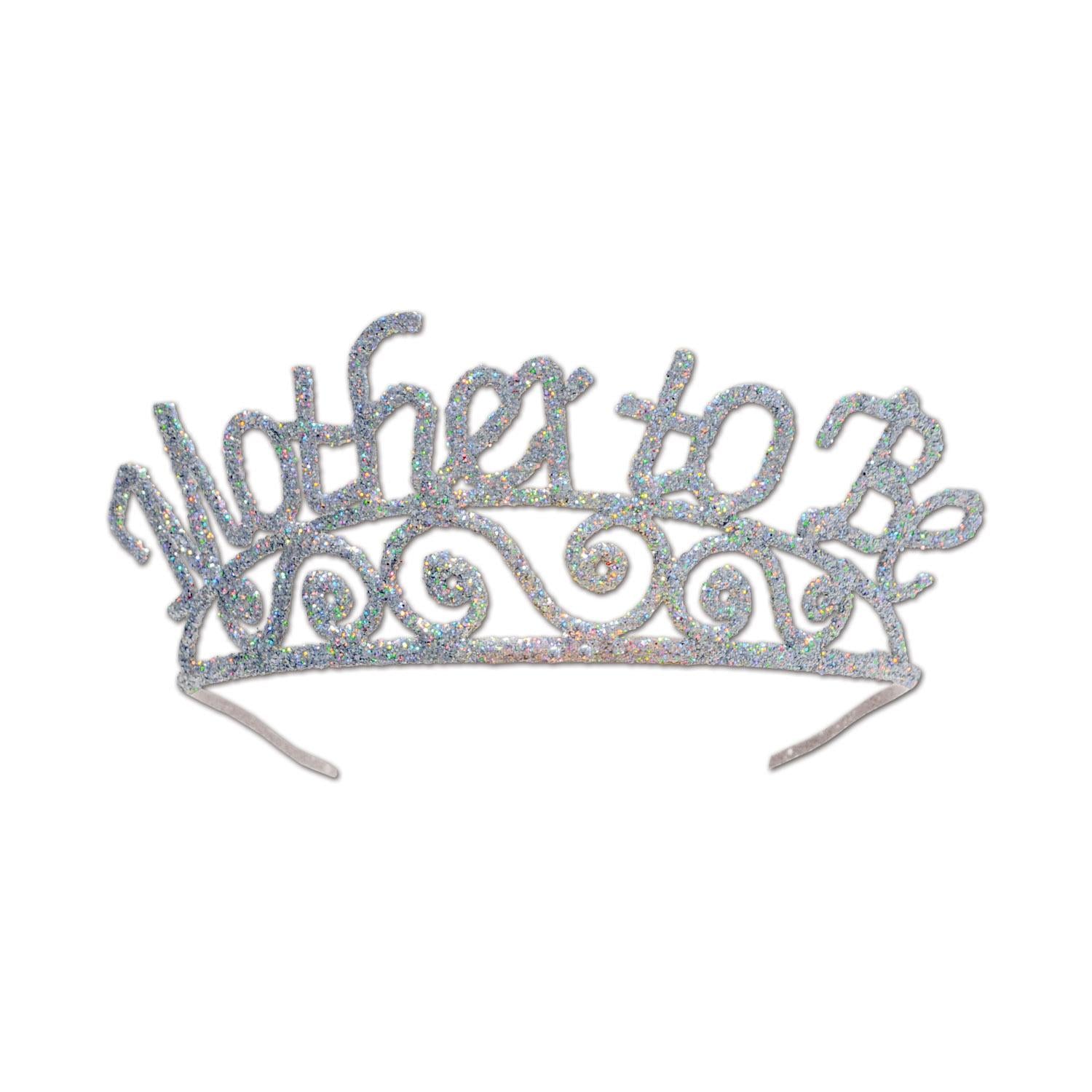 Beistle Glittered Metal Mother To Be Tiara