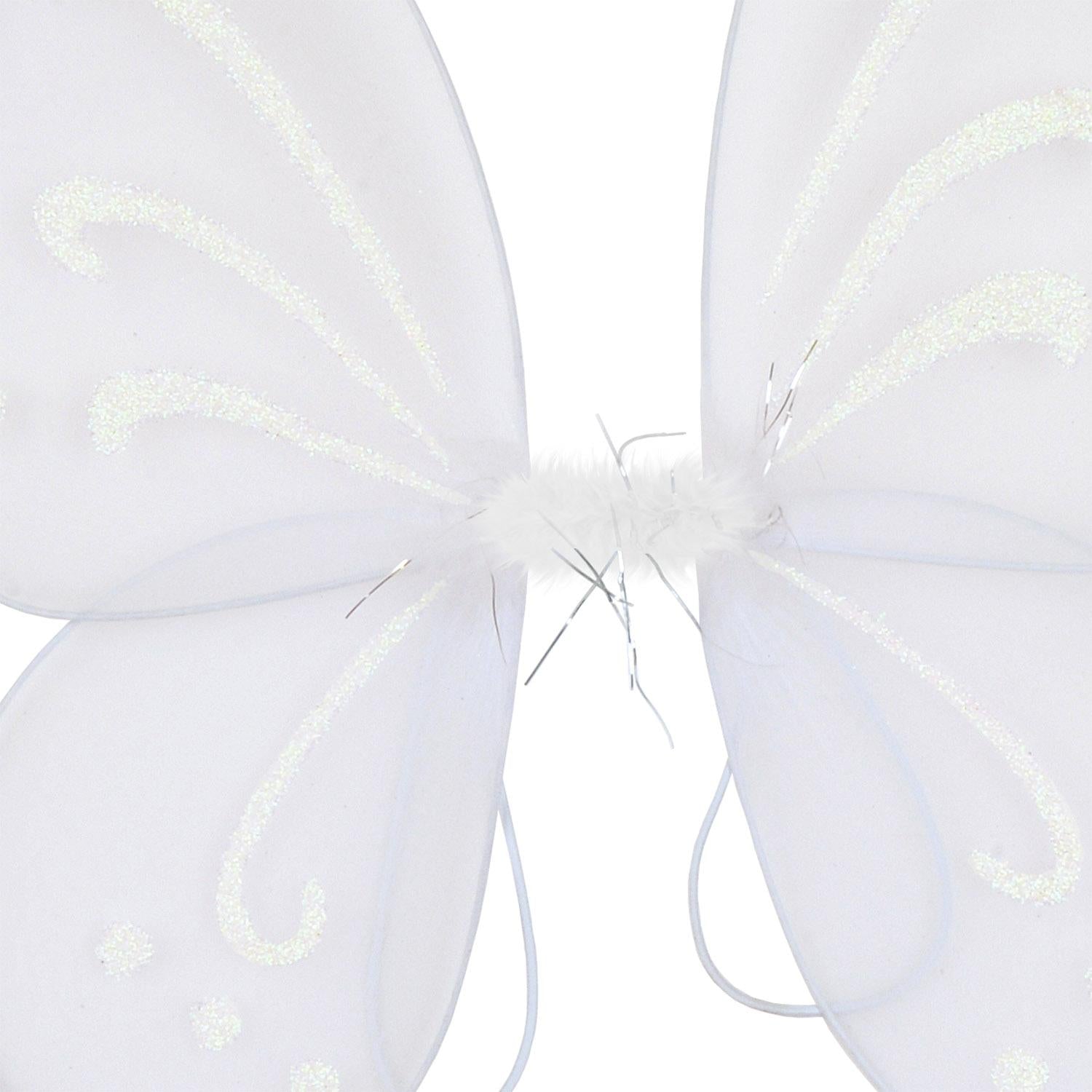 Beistle Halloween Nylon Fairy Wings - white