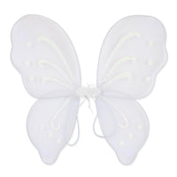 Beistle Halloween Nylon Fairy Wings - white
