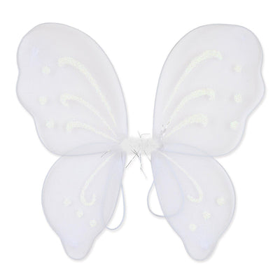 Beistle Halloween Nylon Fairy Wings - white