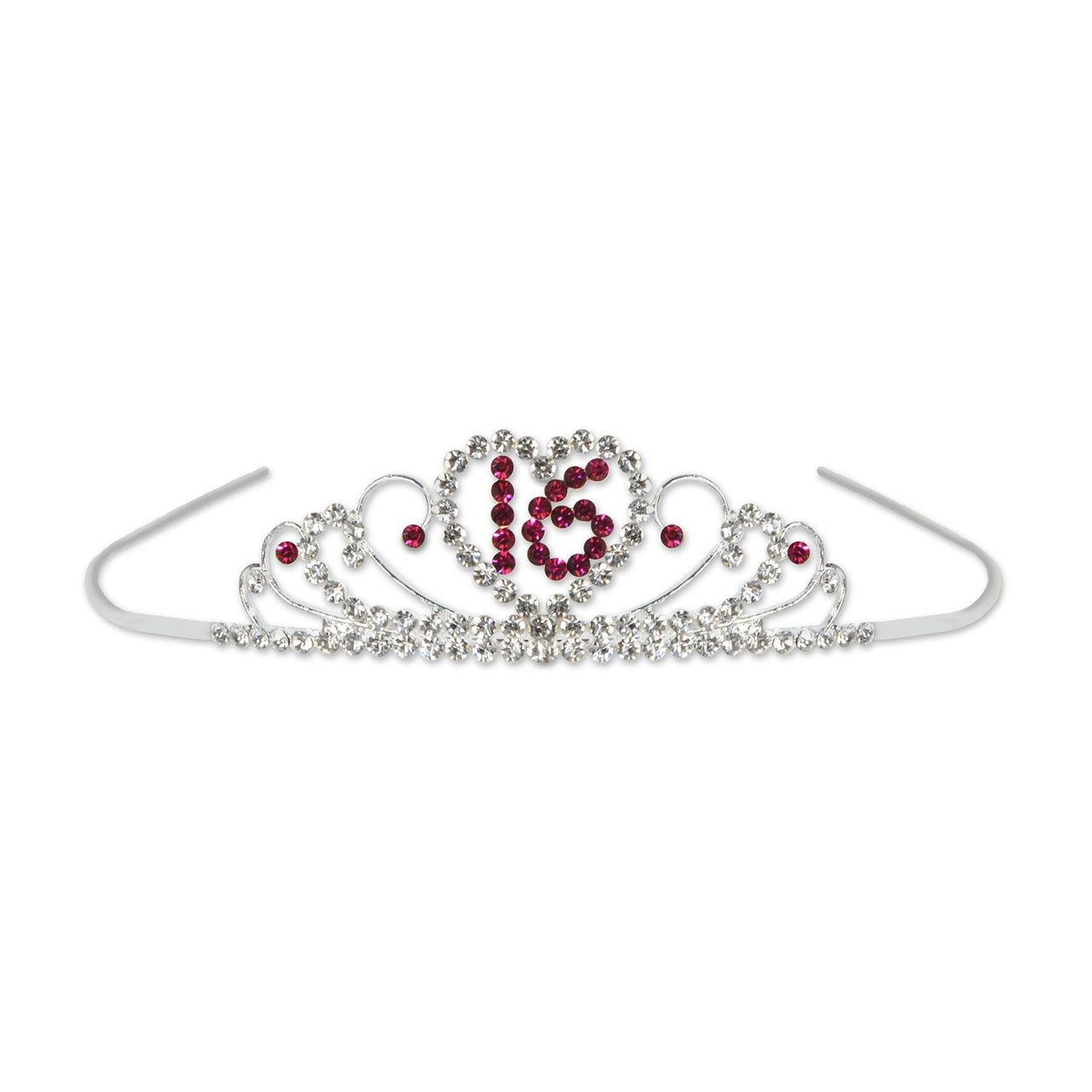 Beistle Sweet 16 Royal Rhinestone Birthday Party Tiara