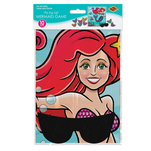 Bulk Pin The Tail On The Mermaid Game (Case of 24) by Beistle