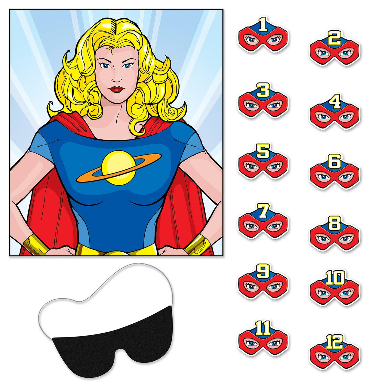 Bulk Hero Party Games (Case of 48) by Beistle