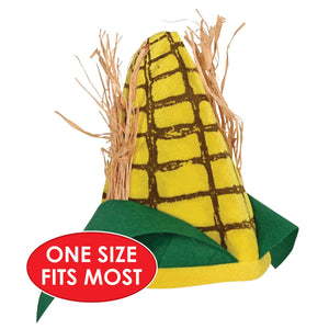 Bulk Plush Corn Cob Hat (Case of 12) by Beistle