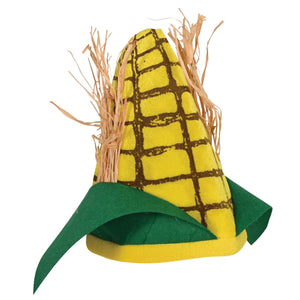 Beistle Plush Corn Cob Hat