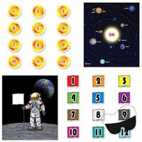 Beistle Space Party Games (2/Pkg)