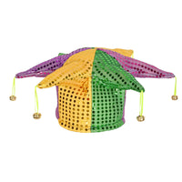 Beistle Mardi Gras Glitz 'N Gleam Jester Hat
