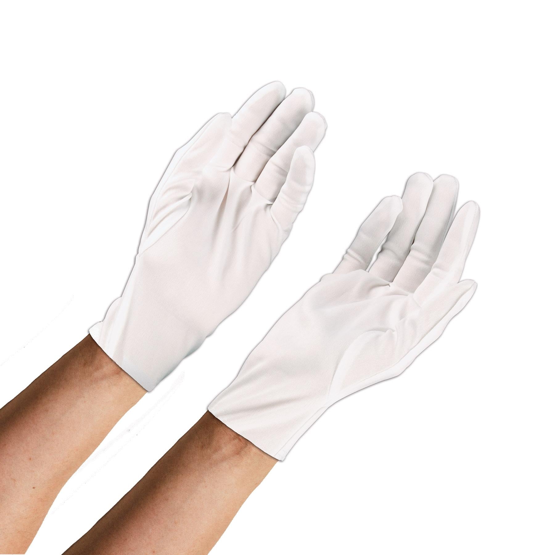 Beistle Theatrical Gloves white