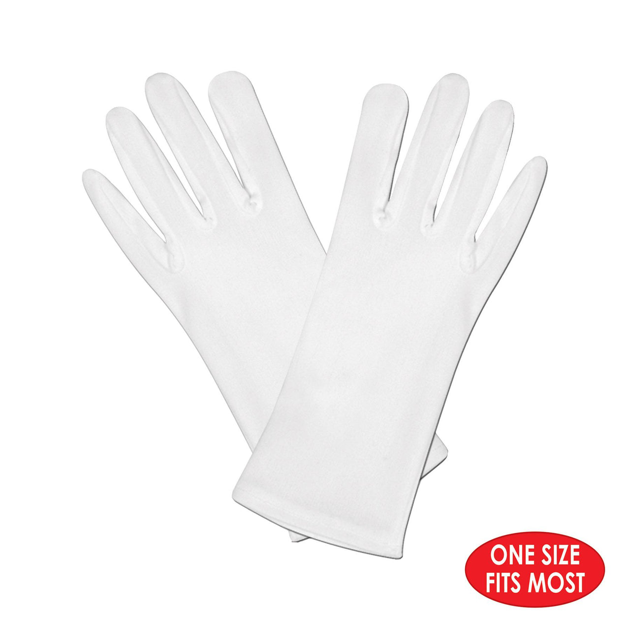 Beistle Theatrical Gloves, White