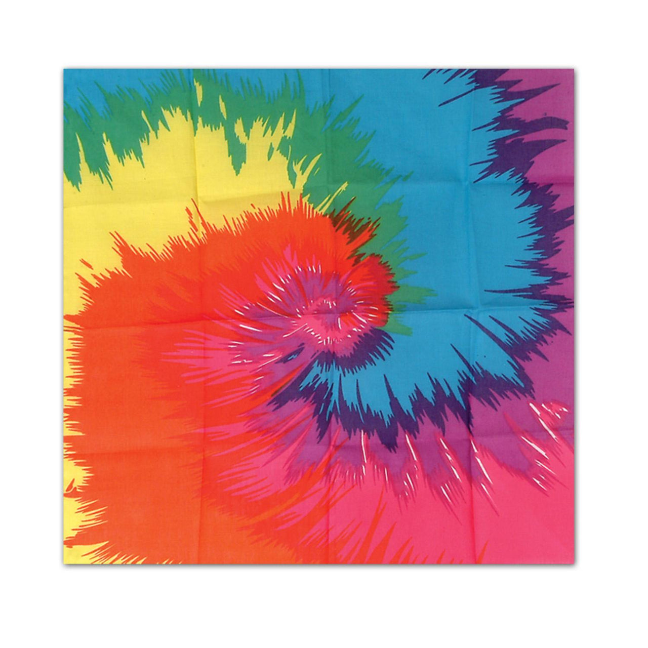 Beistle Funky Tie-Dyed Bandana