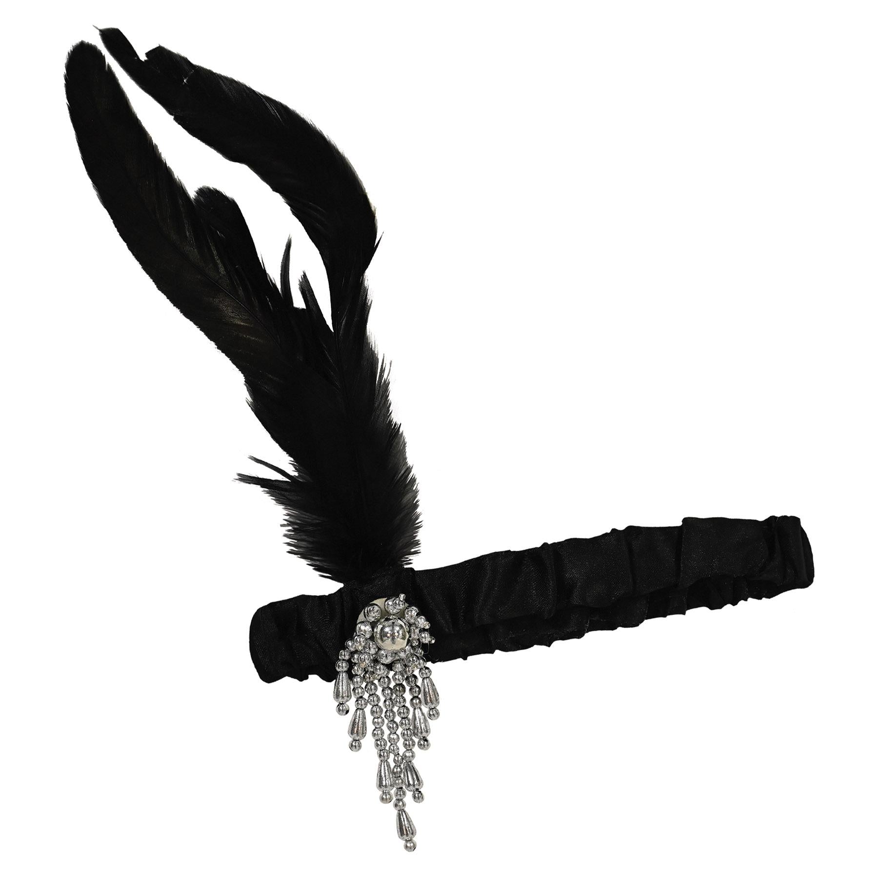 Beistle Flapper Headband - black