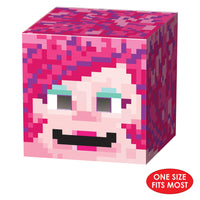 Gamer Girl 8-Bit Box Head, party supplies, decorations, The Beistle Company, 8-Bit, Bulk, Other Party Themes, 8-Bit Party Supplies 