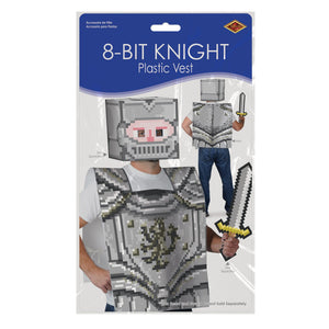 Plastic 8-Bit Knight Vest, party supplies, decorations, The Beistle Company, 8-Bit, Bulk, Other Party Themes, 8-Bit Party Supplies 