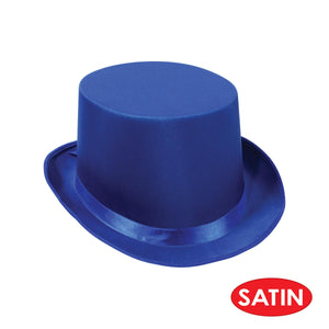 Party Costume Accessories: Satin Sleek Top Hat