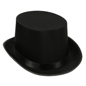 Beistle Satin Sleek Top Hat - black