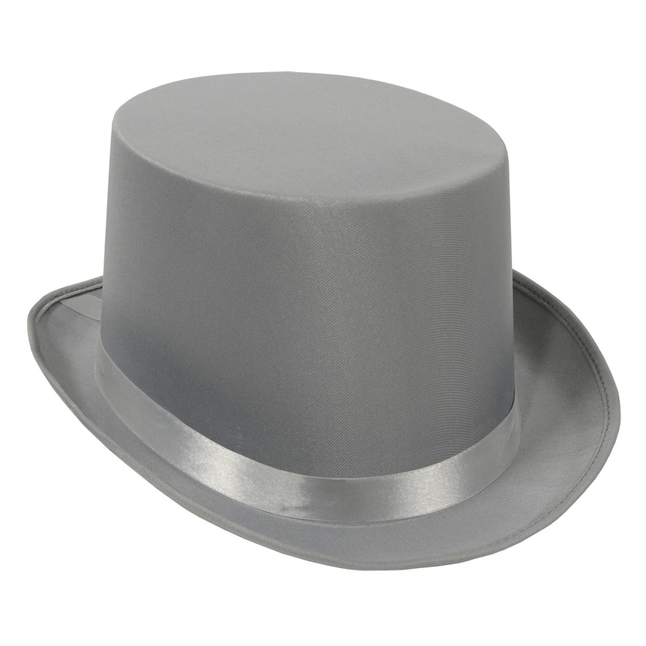Beistle Satin Sleek Top Hat - gray