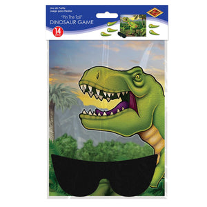 Bulk Pin The Tail On The Dinosaur Game (Case of 24) by Beistle