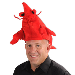 Bulk Plush Crawfish Hat (Case of 6) by Beistle