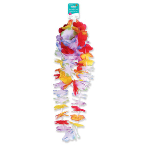 Bulk Rainbow Floral Lei Set (6 Sets per Case) by Beistle