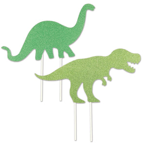 Beistle Dinosaur Party Cake Toppers (2/Pkg)