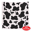 Bulk Cow Print Bandana (Case of 12) by Beistle