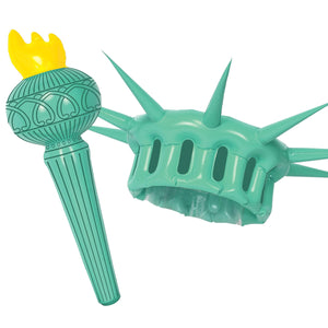 Beistle Inflatable Statue Of Liberty Wearable Set