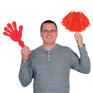 Bulk Party Giant Hand Clapper/RED (Case of 12) by Beistle