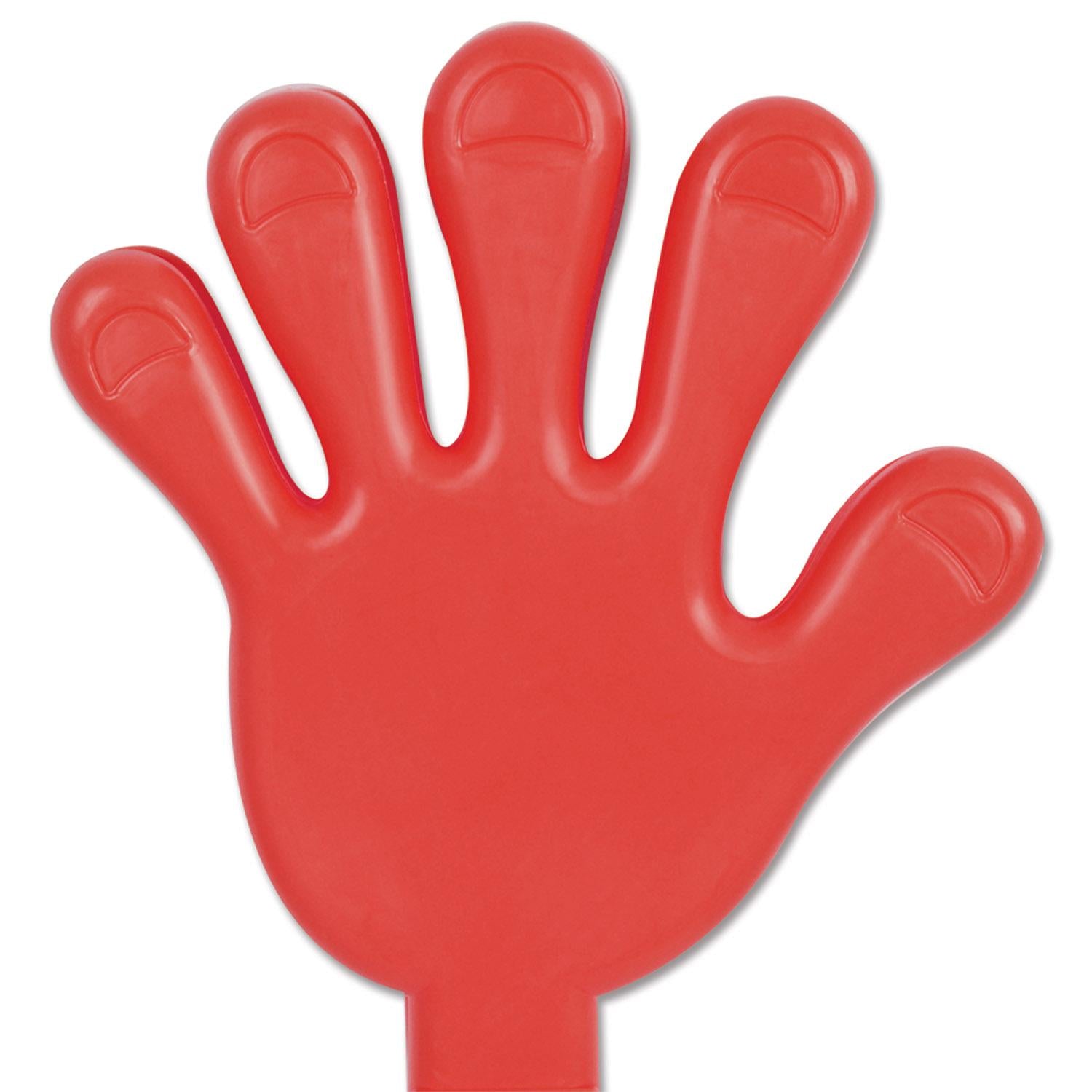 Beistle Giant Hand Party Clapper - red