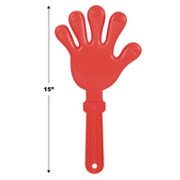 Bulk Party Giant Hand Clapper/RED (Case of 12) by Beistle
