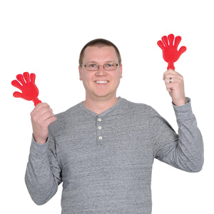 Party Noisemakers - Hand Clapper - red