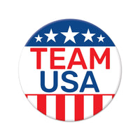 Bulk Team USA Party Buttons (Case of 60) by Beistle
