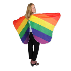 Bulk Fabric Rainbow Wings (Case of 6) by Beistle