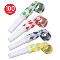 Bulk Party Blowouts assorted colors (Case of 100) by Beistle