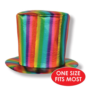 Bulk Fabric Rainbow Hat (Case of 6) by Beistle