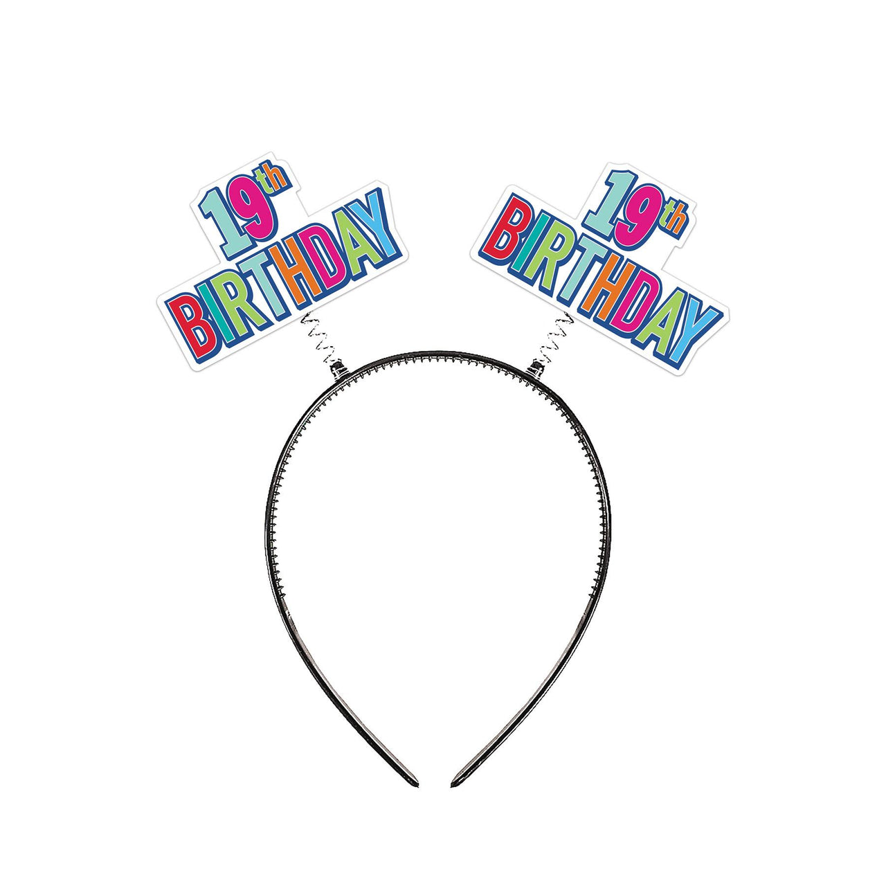 19th Birthday Boppers multi-color