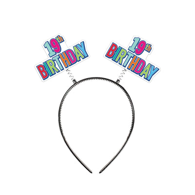 19th Birthday Boppers multi-color