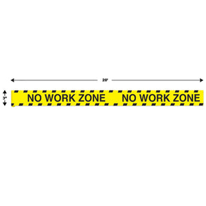 Over the Hill Party Supplies - No Work Zone' Party Tape